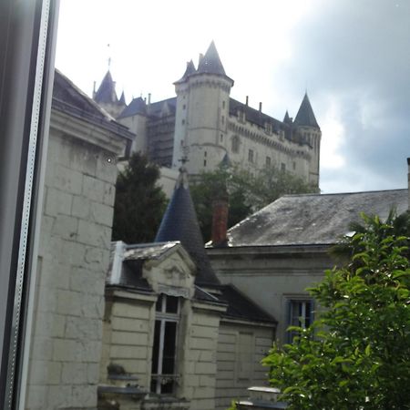 Vue Sur Chateau Et Loire Saumur Eksteriør bilde